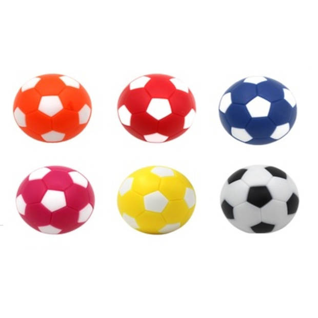 Tafelvoetbal balletjes Pegasi Multi-color 36mm (per 6st.)