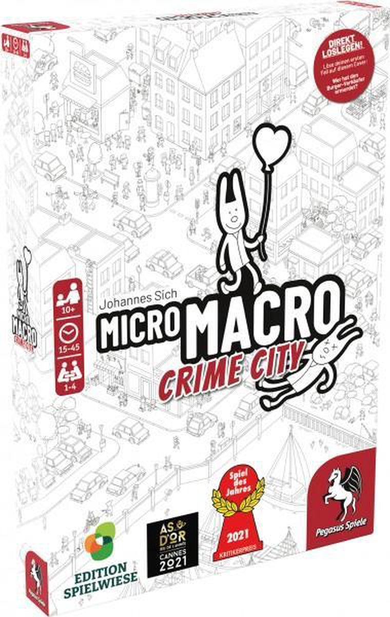 MicroMacro: Crime City (Edition Spielwiese Duits)