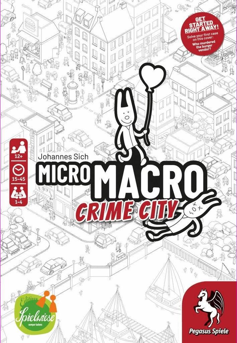 MicroMacro: Crime City - Bordspel van het Jaar 2021