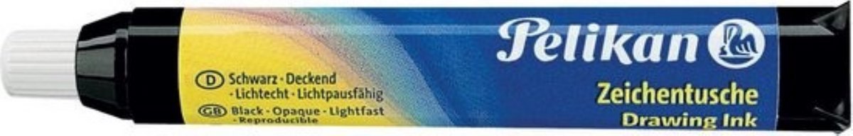 Pelikan - Oost-Indische inkt - tube 9 ml - Geel 5