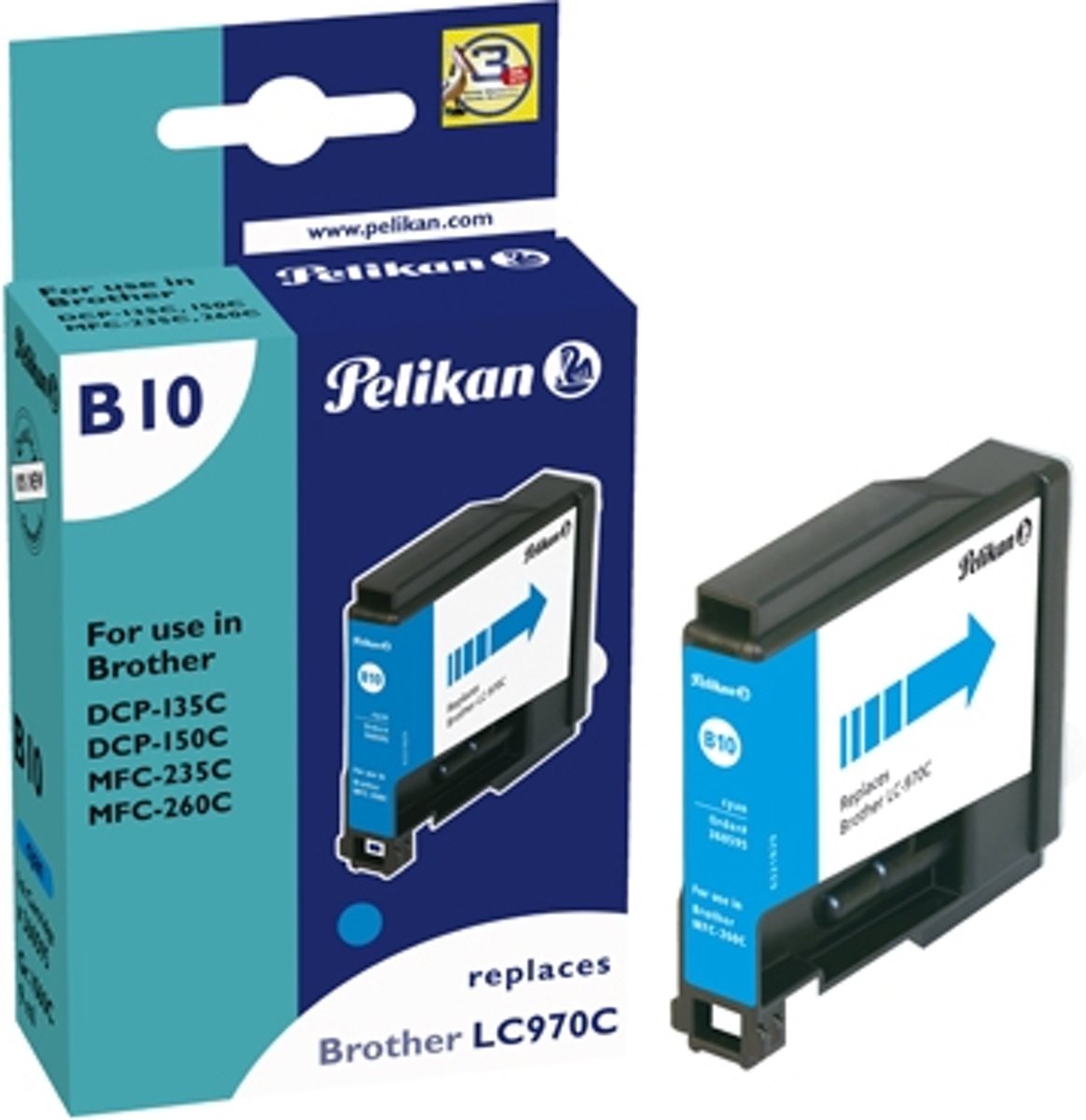 Pelikan 360595 inktcartridge Cyaan 1 stuk(s)