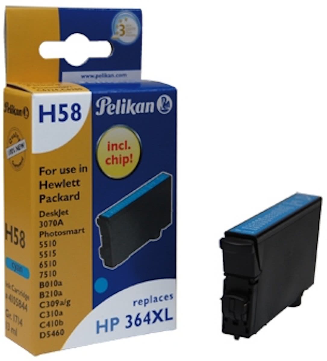 Pelikan 4105844 Blauw inktcartridge