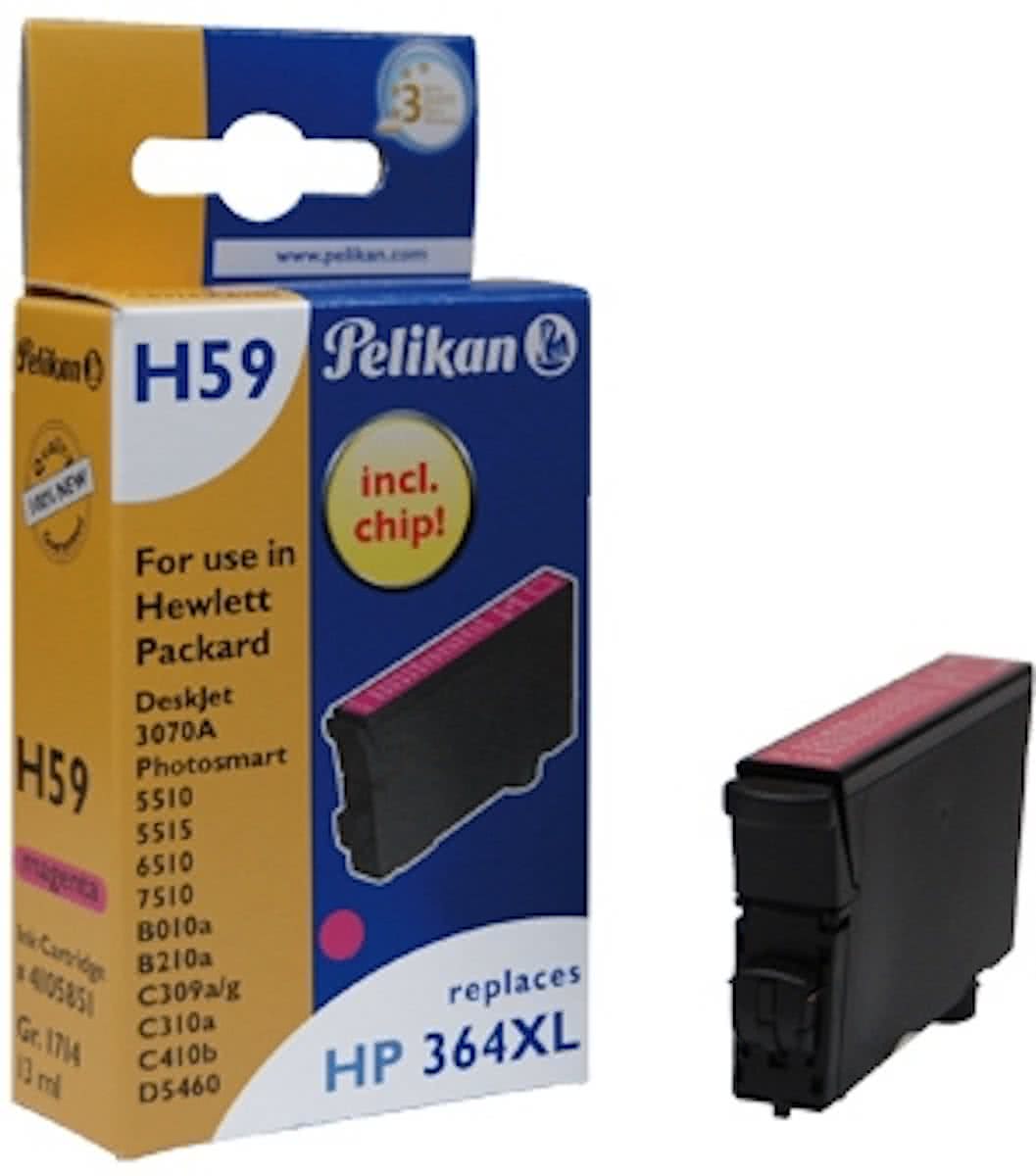 Pelikan 4105851 Magenta inktcartridge