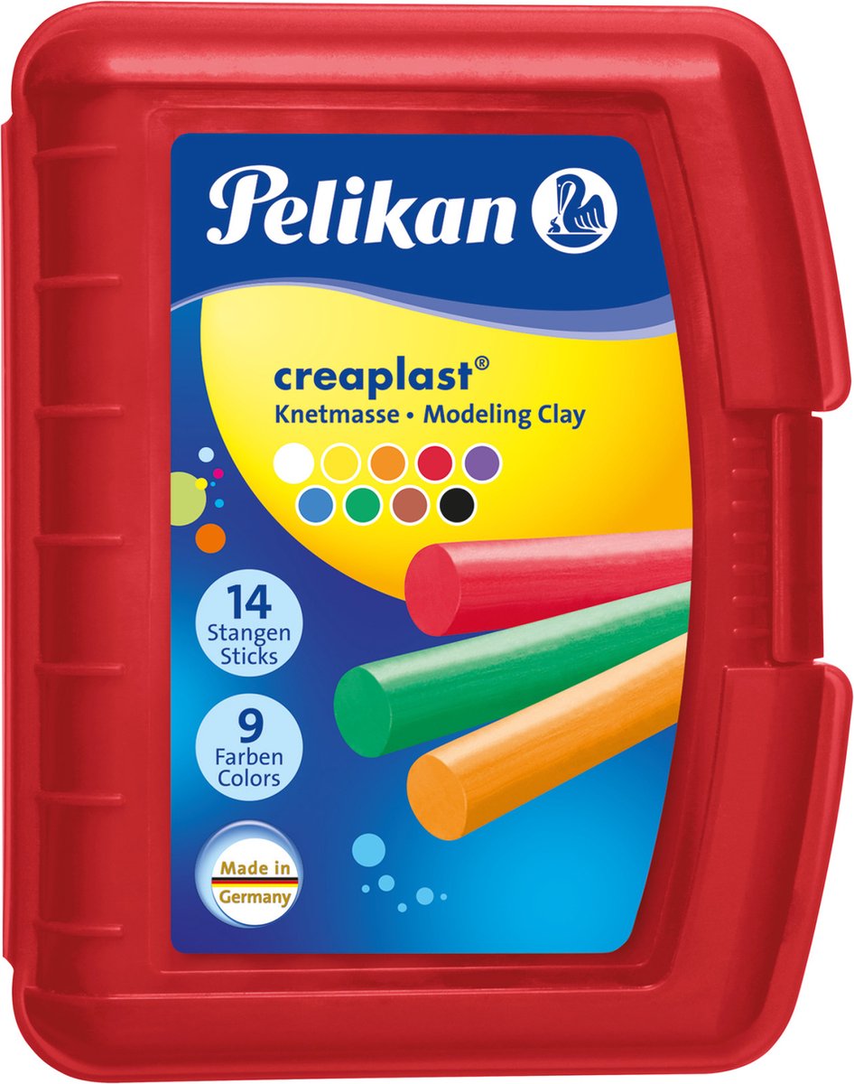 Pelikan 622670 materiaal voor pottenbakken en boetseren Boetseerklei 300 g Meerkleurig 1 stuk(s)