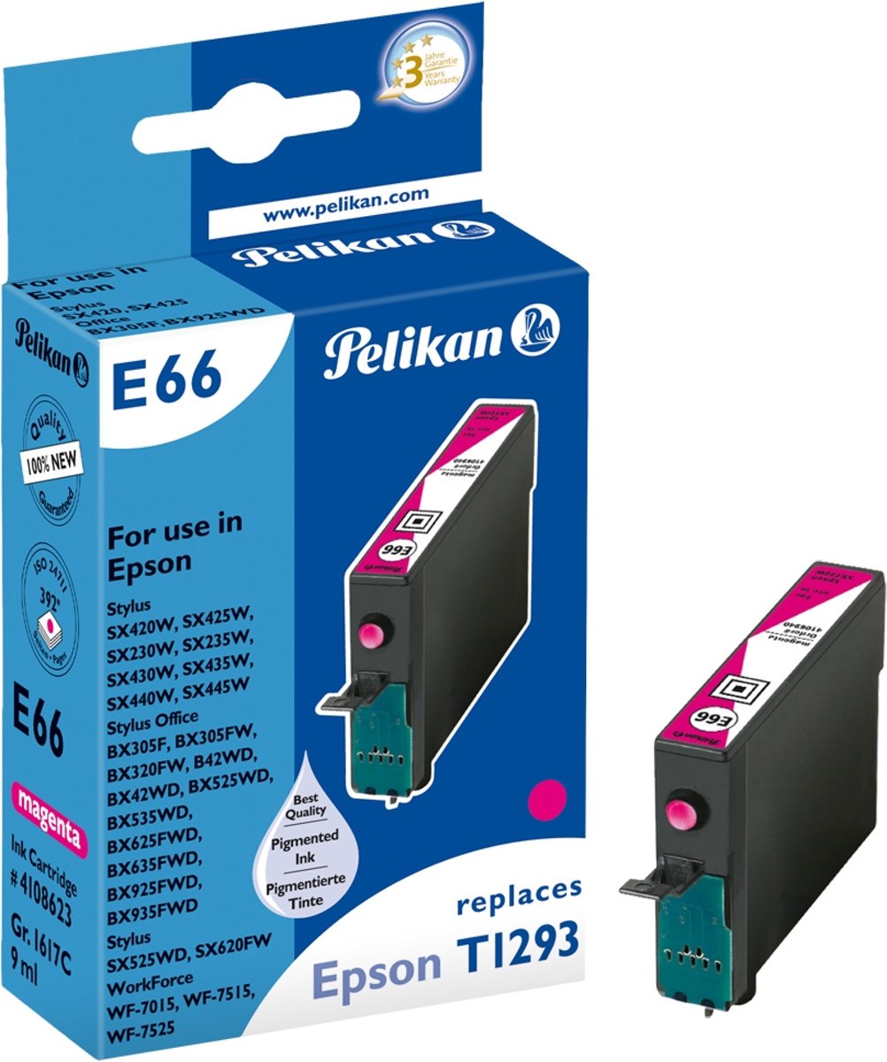 Pelikan T1293 - Inktcartridge / Magenta