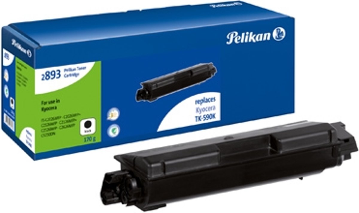 Pelikan TK-590K Tonercartridge Zwart