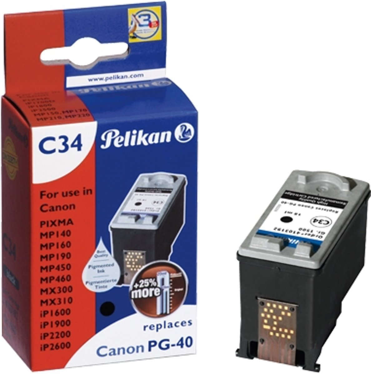 Pelikan ink 4103192 Canon PG-40 black