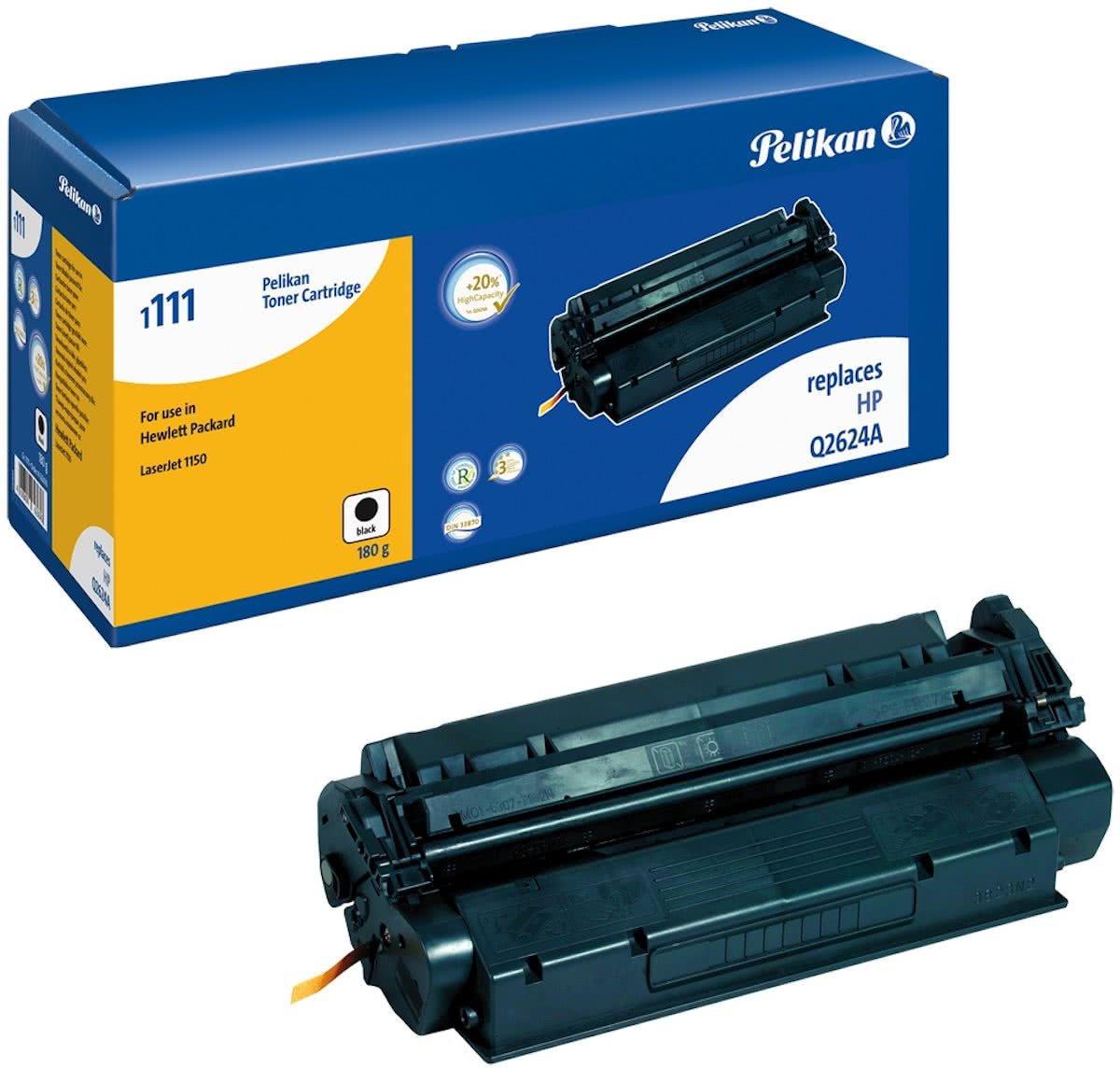 Toner Q2624A - zwart