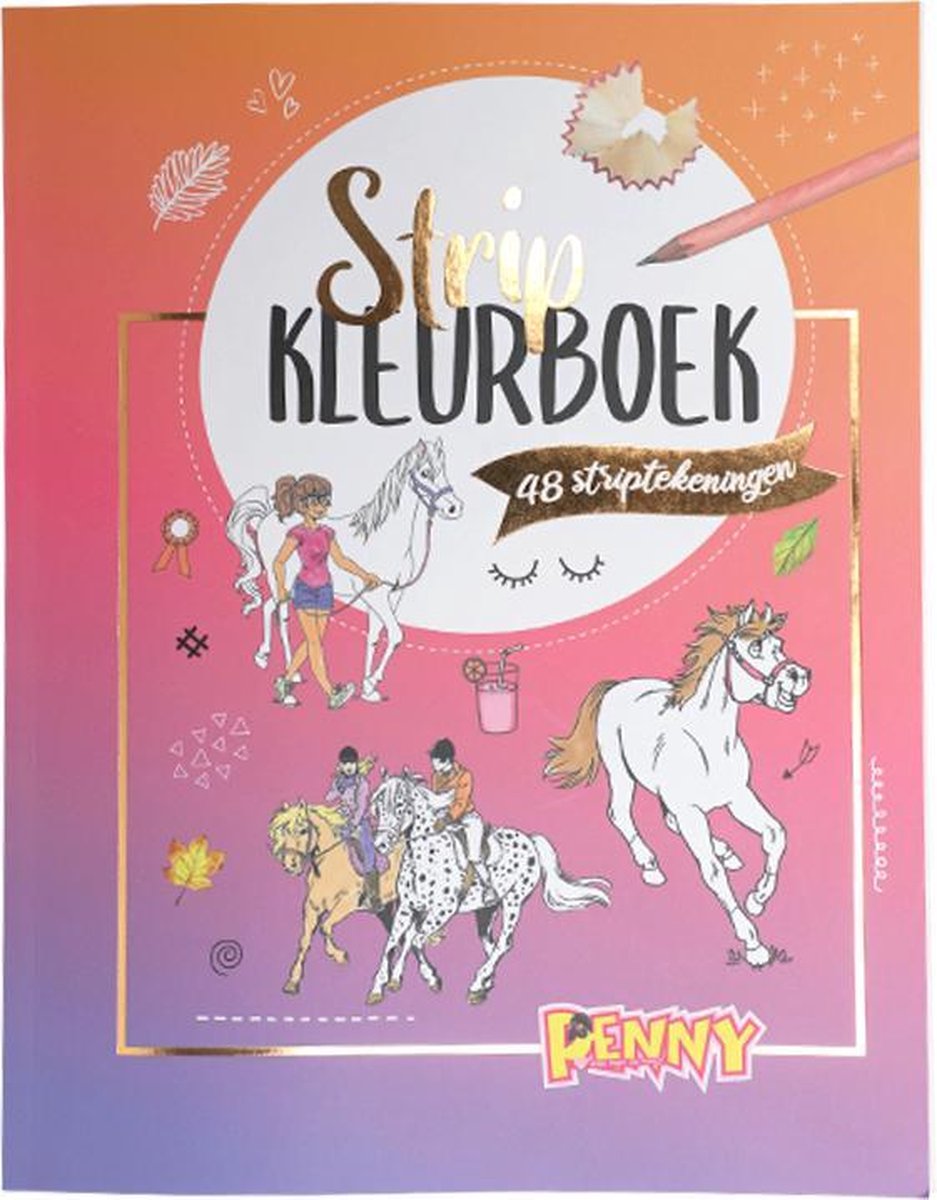 Penny Paarden Strip Kleurboek 2020