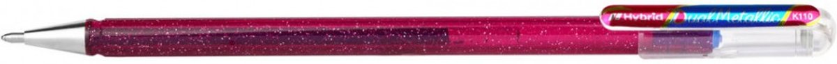 Pentel Duo Gelroller K110 Roze/Metallic Blauw Limited Edition