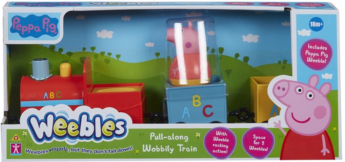 Buy Peppa Pig Pull Along Wobbily Train