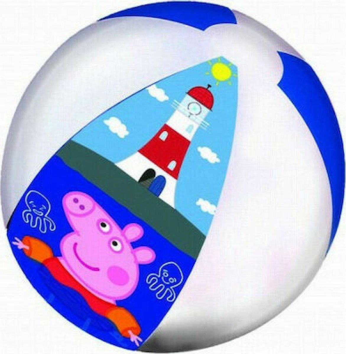 Duoset Peppa Pig Strandbal + Zwemring