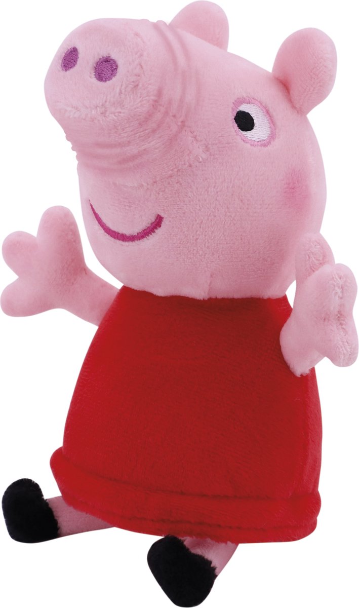 Peppa Pig - Giechelende en knorrende Peppa electronische plush