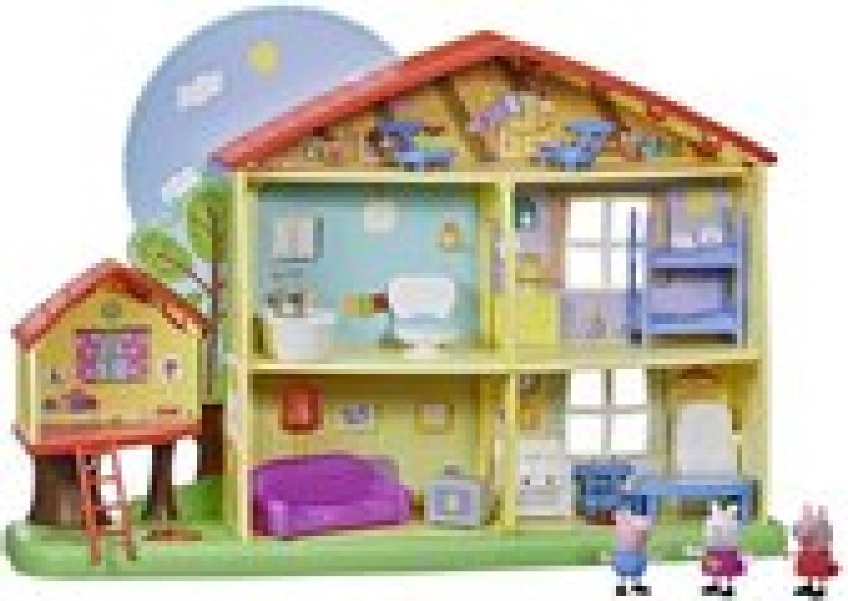 Peppa Pig - Peppas Day To Night Feature House - speelfiguur (Engelstalig)