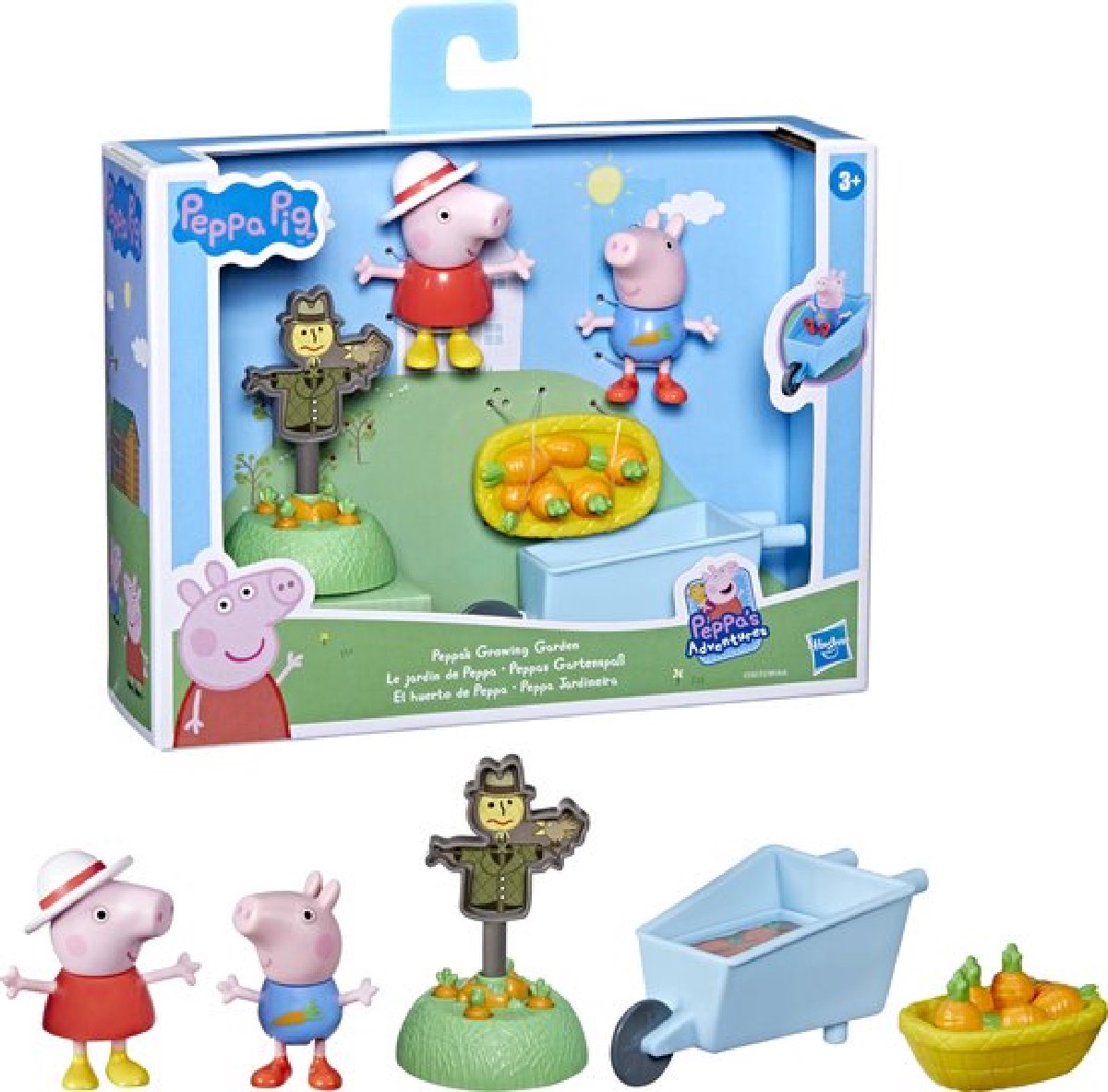 Peppa Pig Bloeiende Tuin - Speelfigurenset