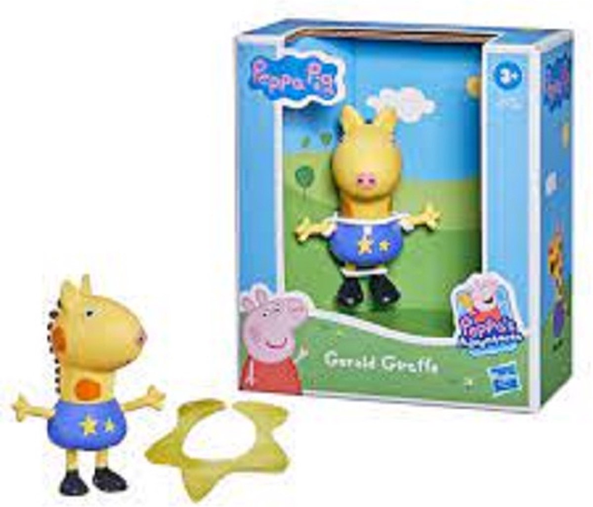 Peppa Pig Friend Gerald Giraffe - Speelfiguren set - 6 cm