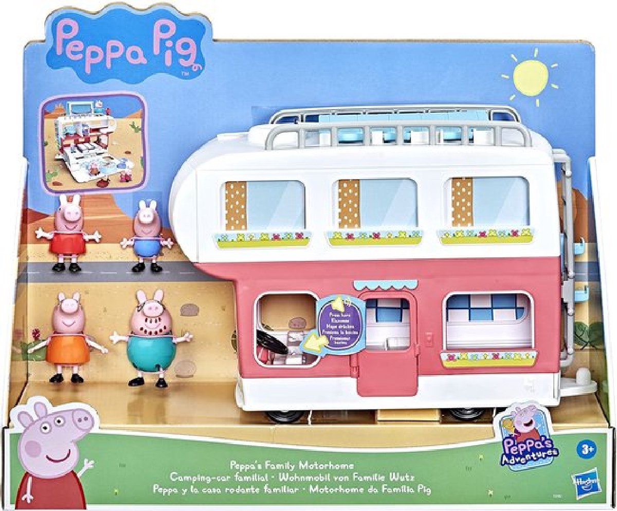 Peppa Pig Peppas Camper - Speelfiguur