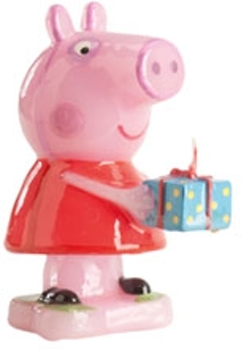 Peppa Pig™ kaarsje - Feestdecoratievoorwerp