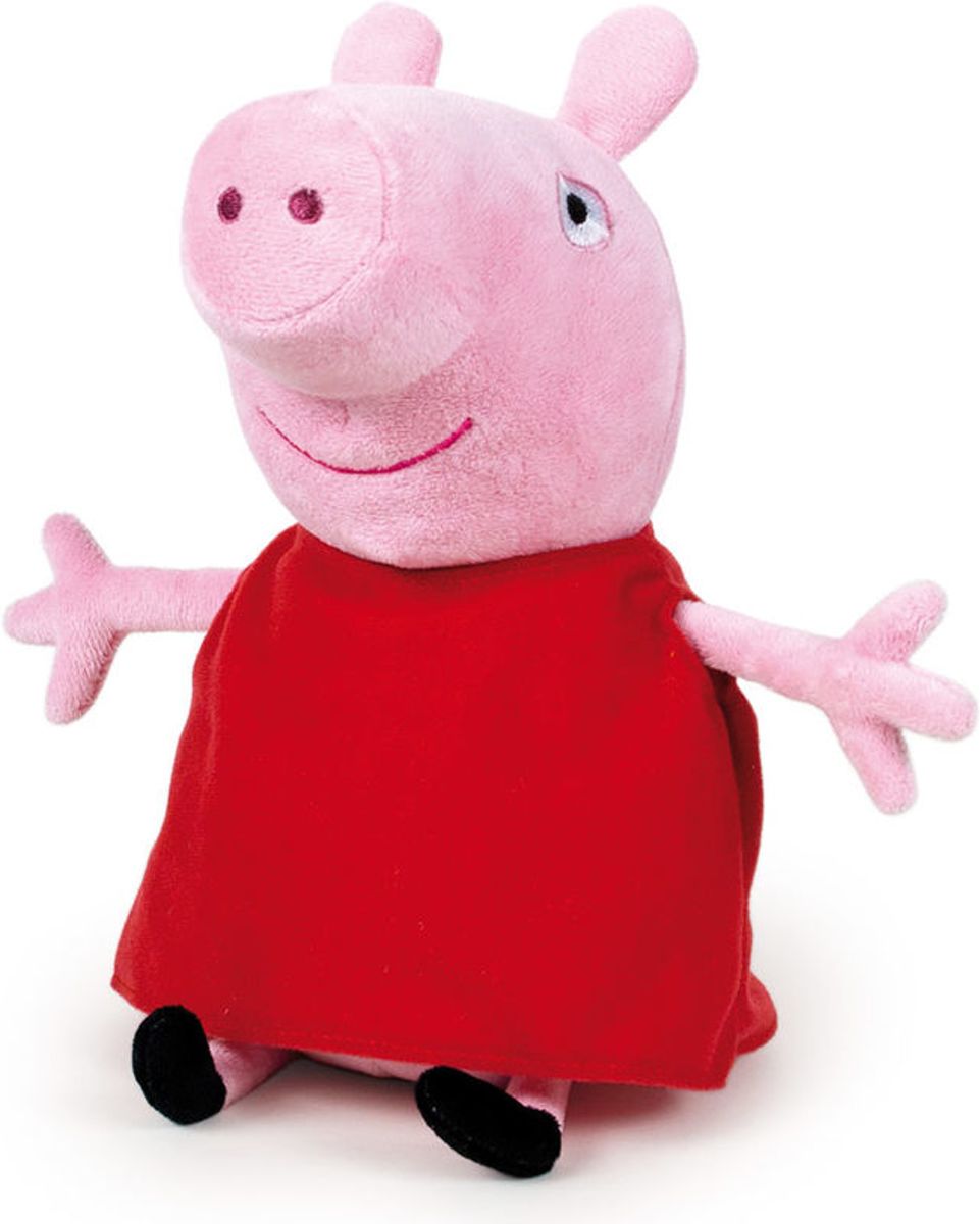 Peppa Pig knuffel - rood