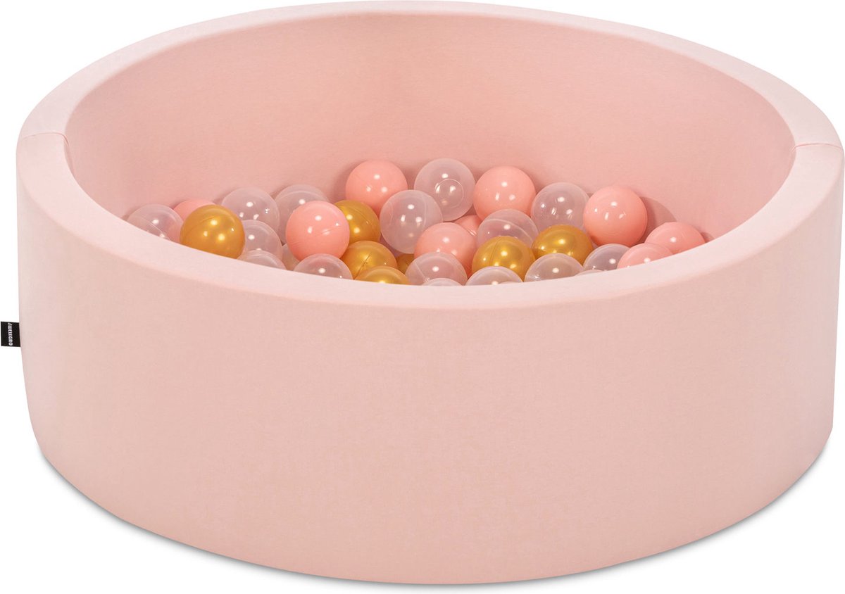   babys - Roze - 150 ballen in de kleuren Roze, Goud en Transparant -   baby -  ken -   baby -  