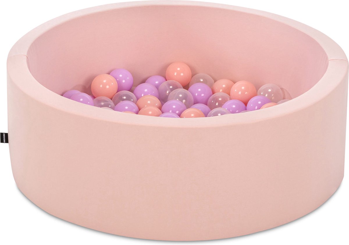   babys - Roze - 150 ballen in de kleuren Roze, Lila en Transparant -   baby -  ken -   baby -  
