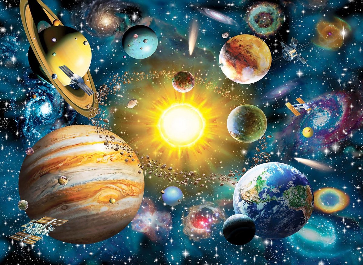 Anatolian Solar System  Puzzel 2000 Stukken