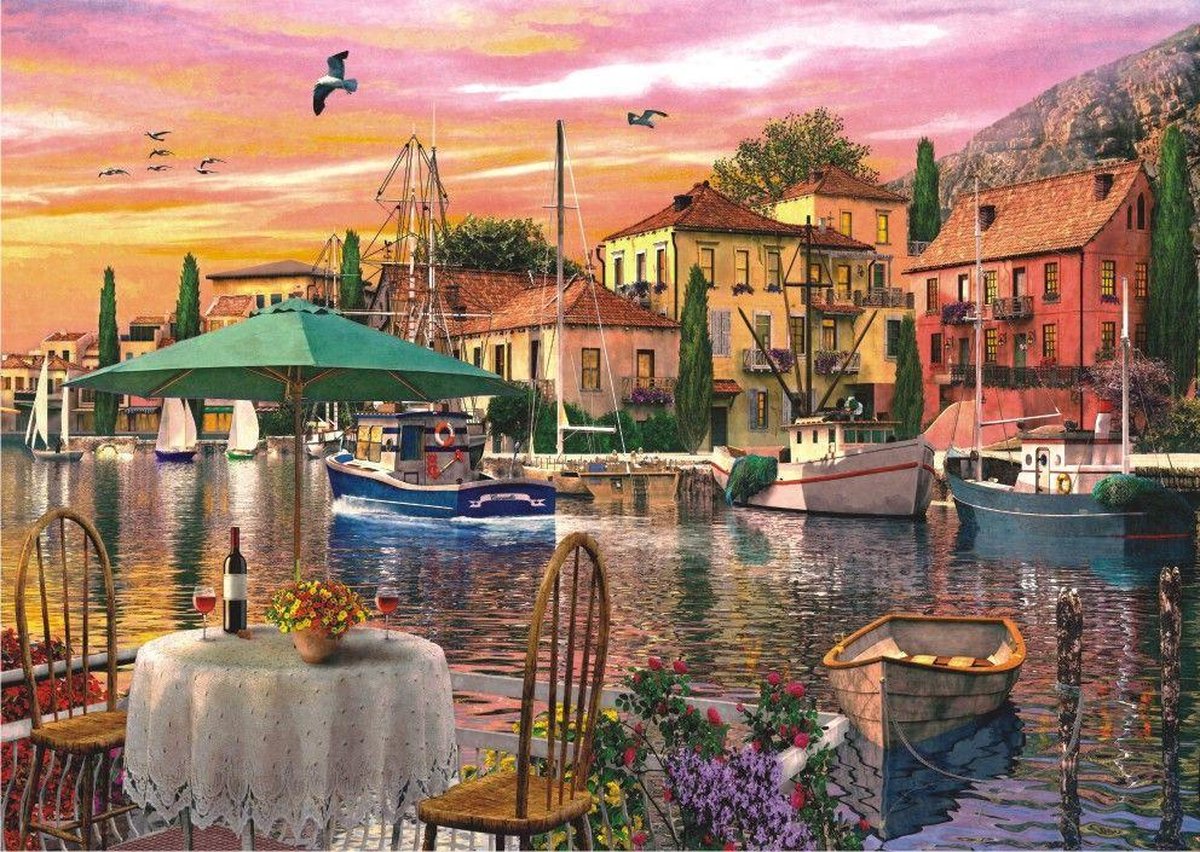 Anatolian Sunset Harbour -  Puzzel 3000 Stukjes