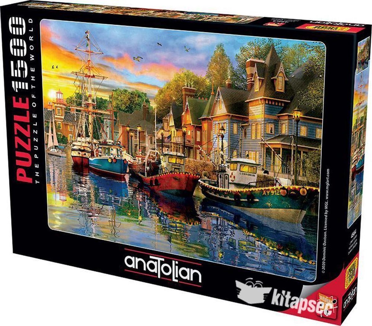 Perre / Anatolian Harbour Lights -  Puzzel 1500 Stukjes