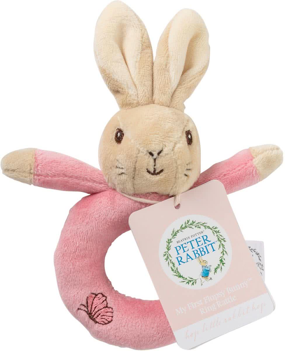 Roze Rammelaar Flopsy Bunny van  