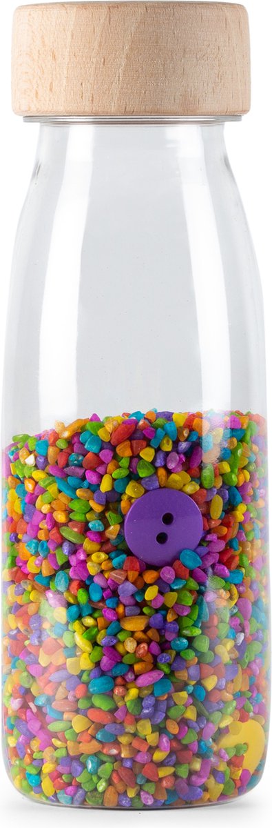 Petit Boum - Sound Bottle - Sensorisch Fles - Buttons