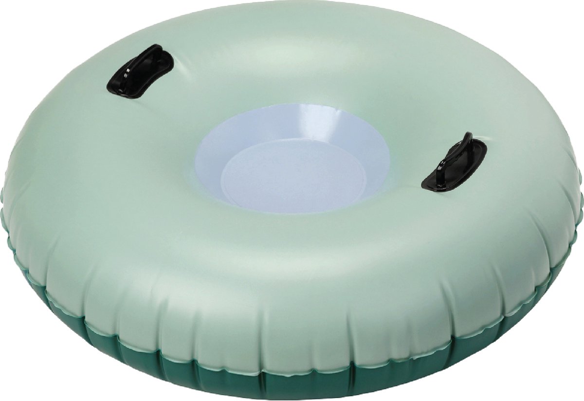   Alpine Winter Float Ø120cm - Opblaasbare ronde slee - Geschikt vanaf 8 jaar - Calile/Oxford/Nordic