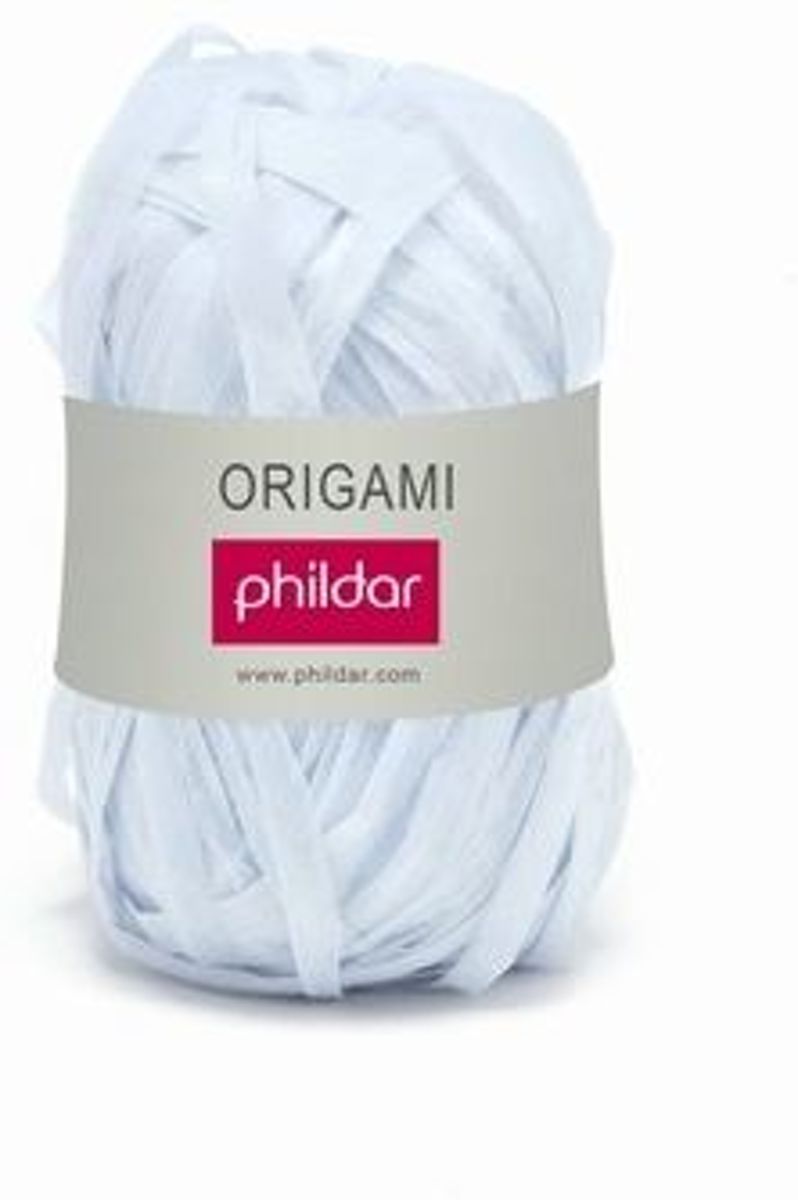 AANBIEDING: Phildar Origami blauw - Ciel 01 PAK MET 18 BOLLEN a 25 GRAM. KL.NUM. 102. OP=OP.