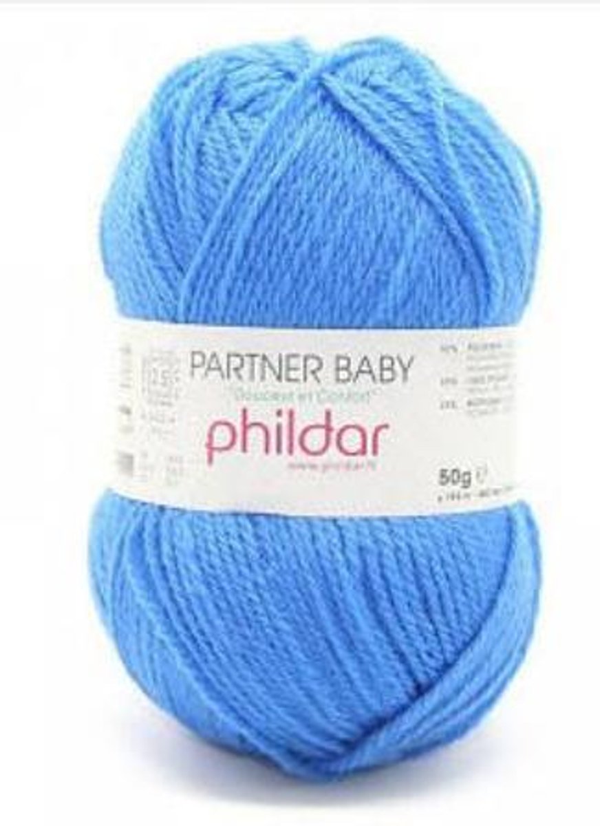 Phildar Baby 8 Bollen Bleuet