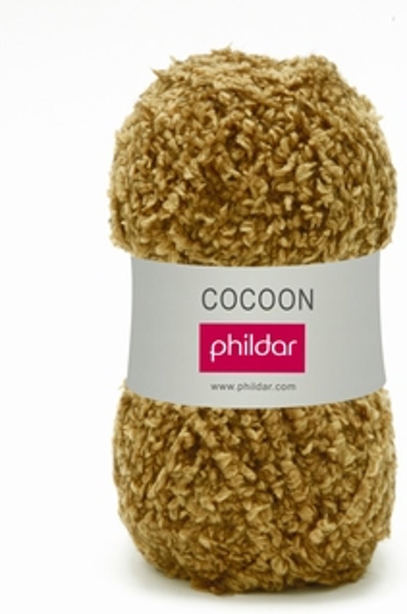 Phildar Cocoon 0105 Mousse PAK MET 7 BOLLEN a 50 GRAM. KL.NUM. 101.