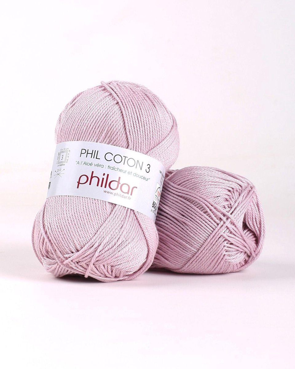 Phildar Phil Coton 3 camelia Pack 10 x 50 gram