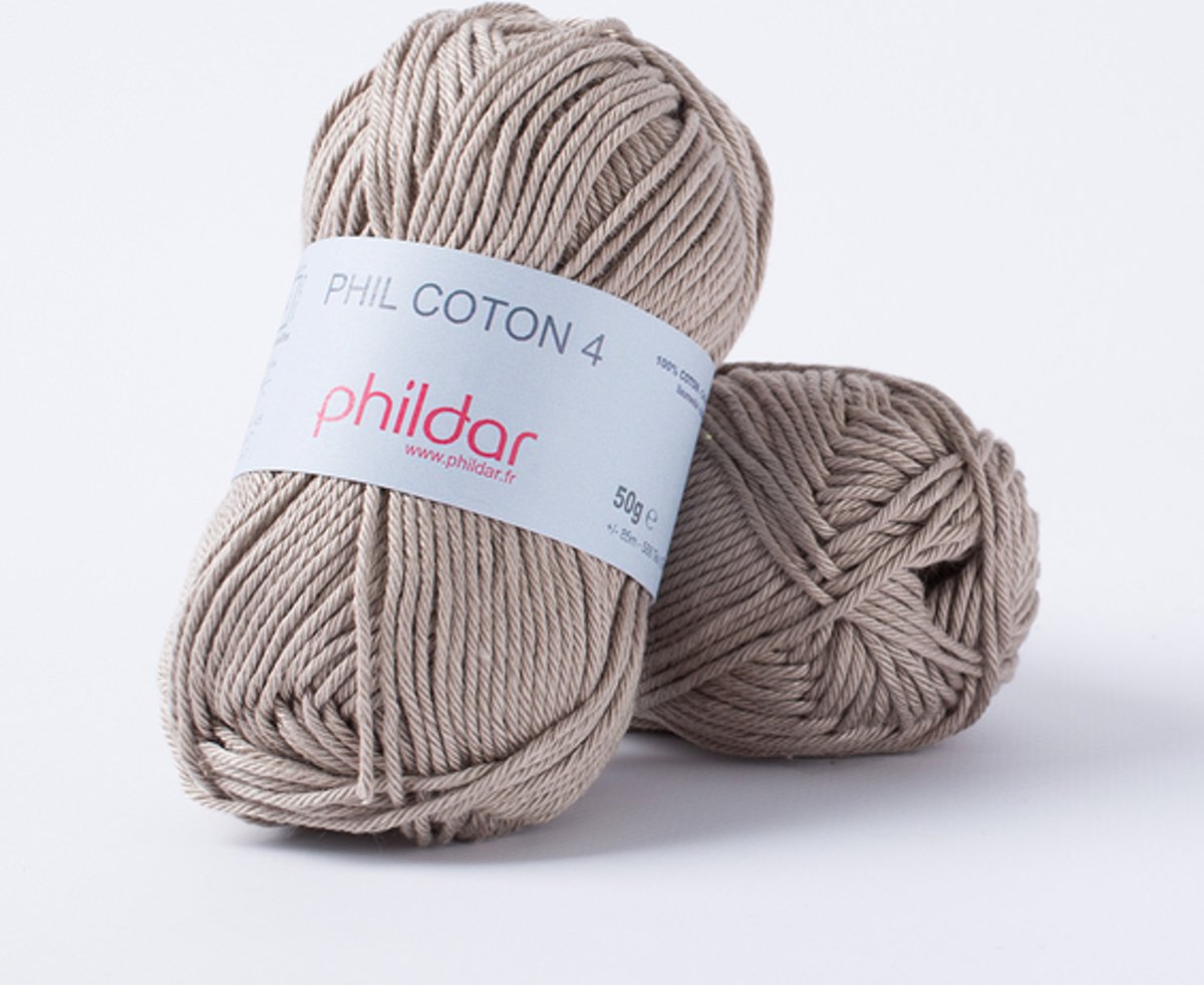 Phildar Phil Coton 4 Chanvre 10 x 50 gram