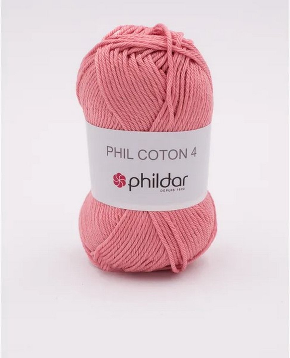 Phildar Phil Coton 4 buvard Pack 10 X 50 gram