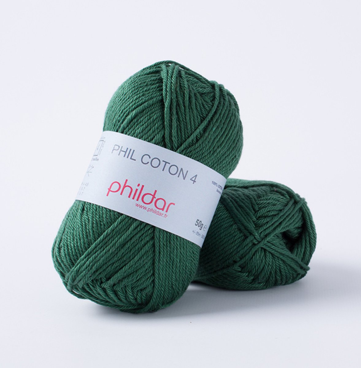 Phildar Phil Coton 4 cedre 10 x 50 gram