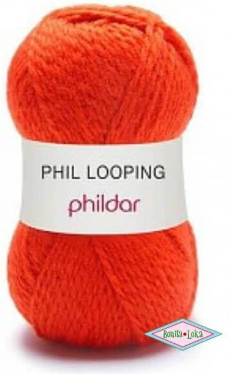 Phildar Phil Looping Vermillon