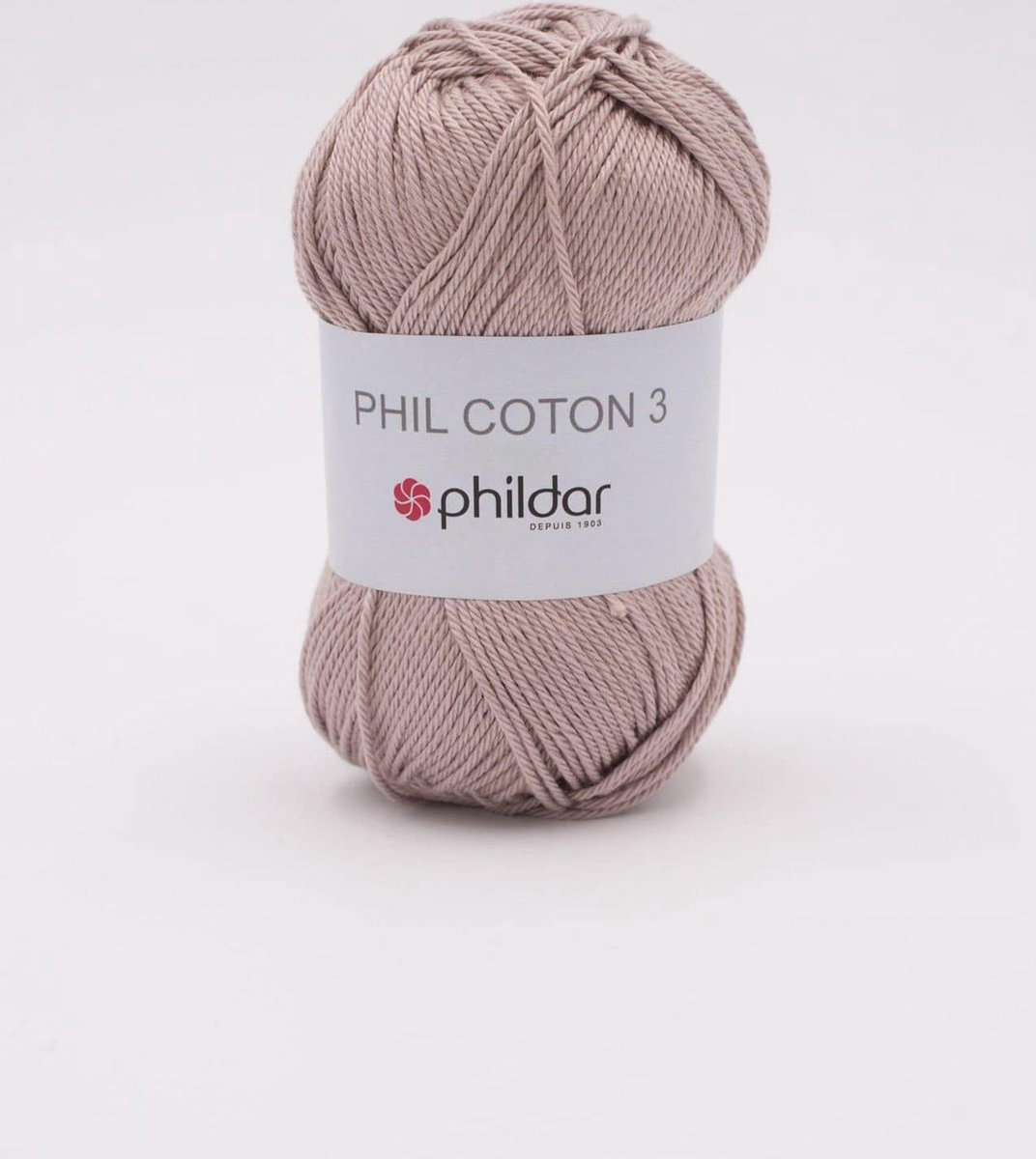 Phildar Phil Phil Coton 2 taupe Pack 10 x 50 gram