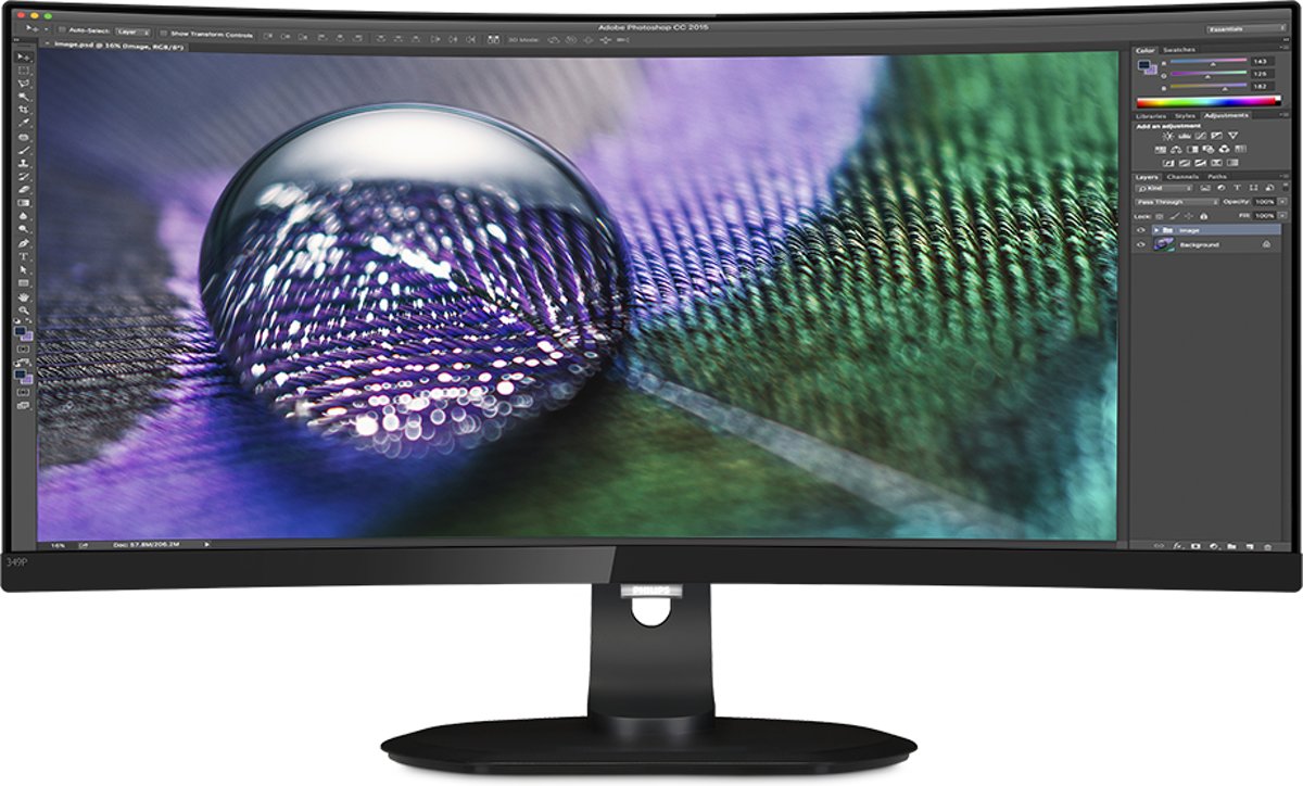 Philips Brilliance 349P7FUBEB - Curved UltraWide Monitor (100 Hz)