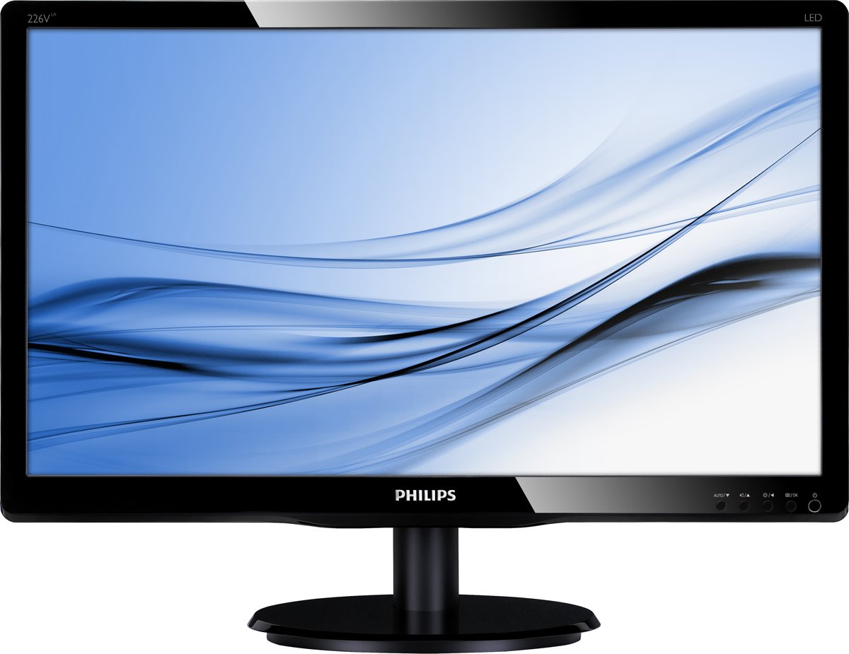 Philips V Line LCD-monitor met LED-achtergrondverlichting 226V4LAB/00