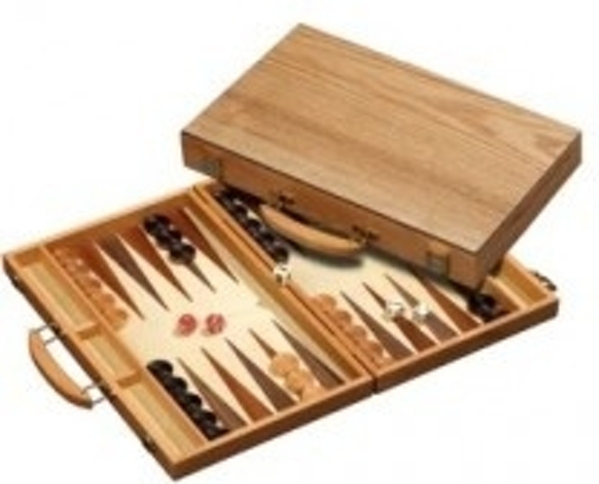 Philos Backgammon Kreta medium