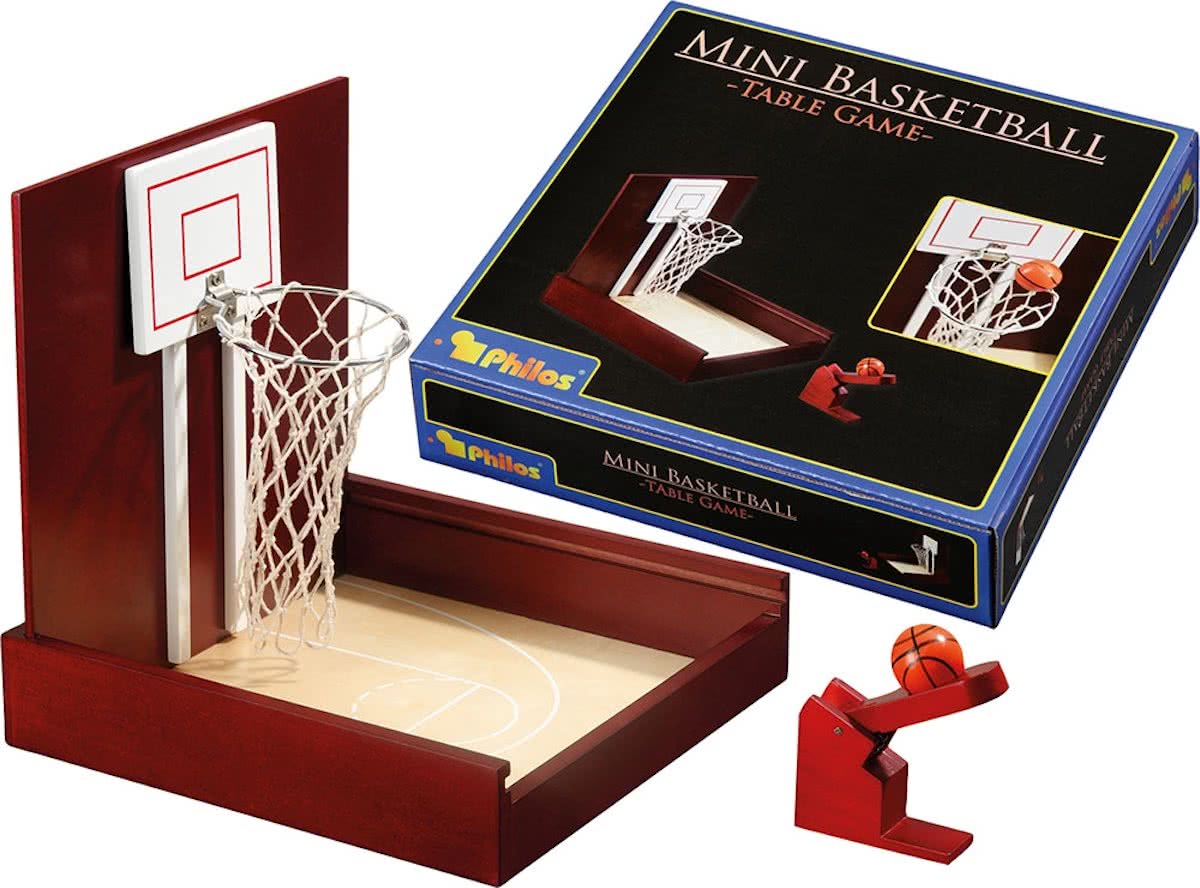 Philos Mini Basketbal - Tafelspel - 245 x 245 x 255 mm