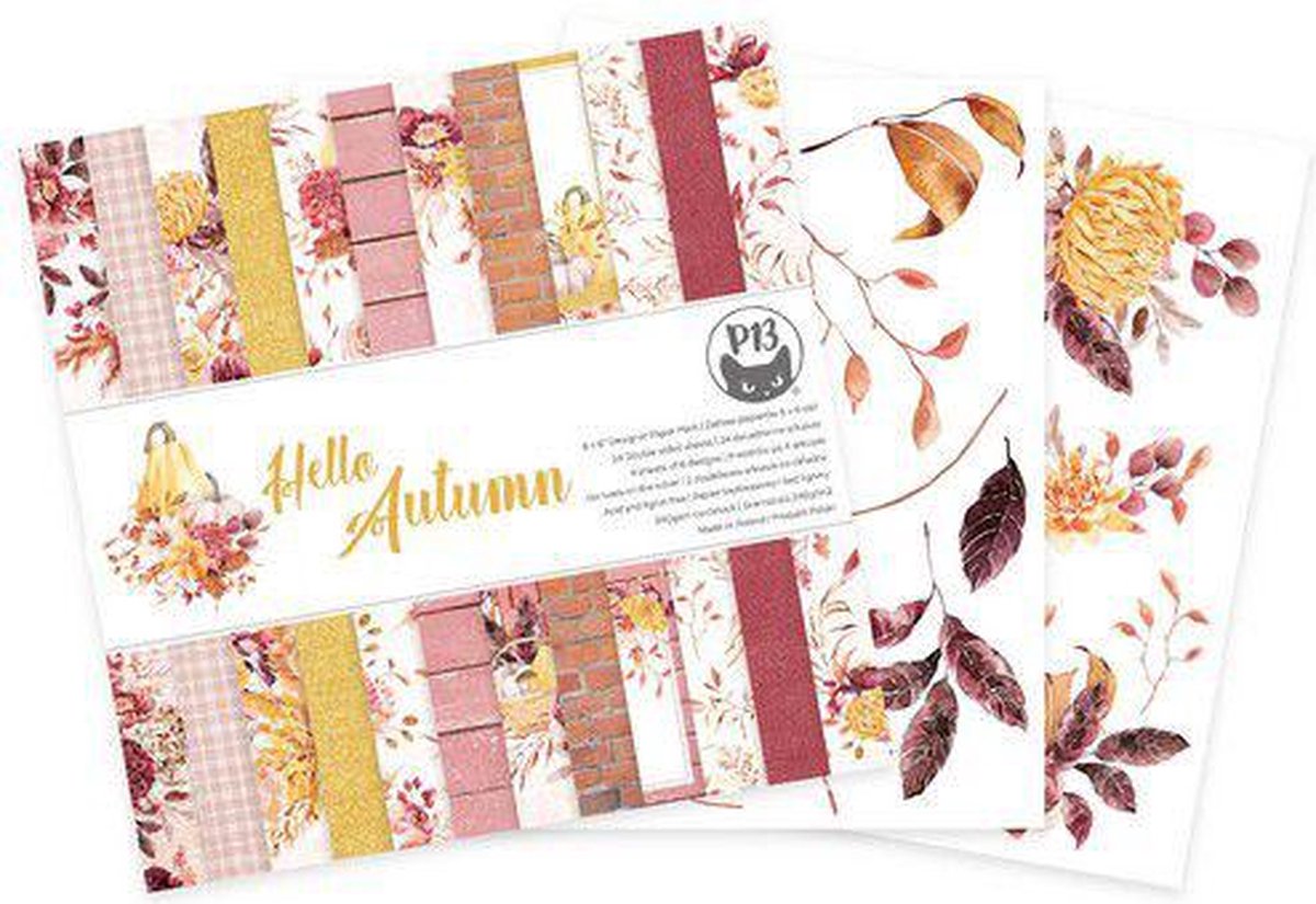 Piatek13 - Paper pad Hello Autumn 6x6 P13-HAU-09 (07-22)