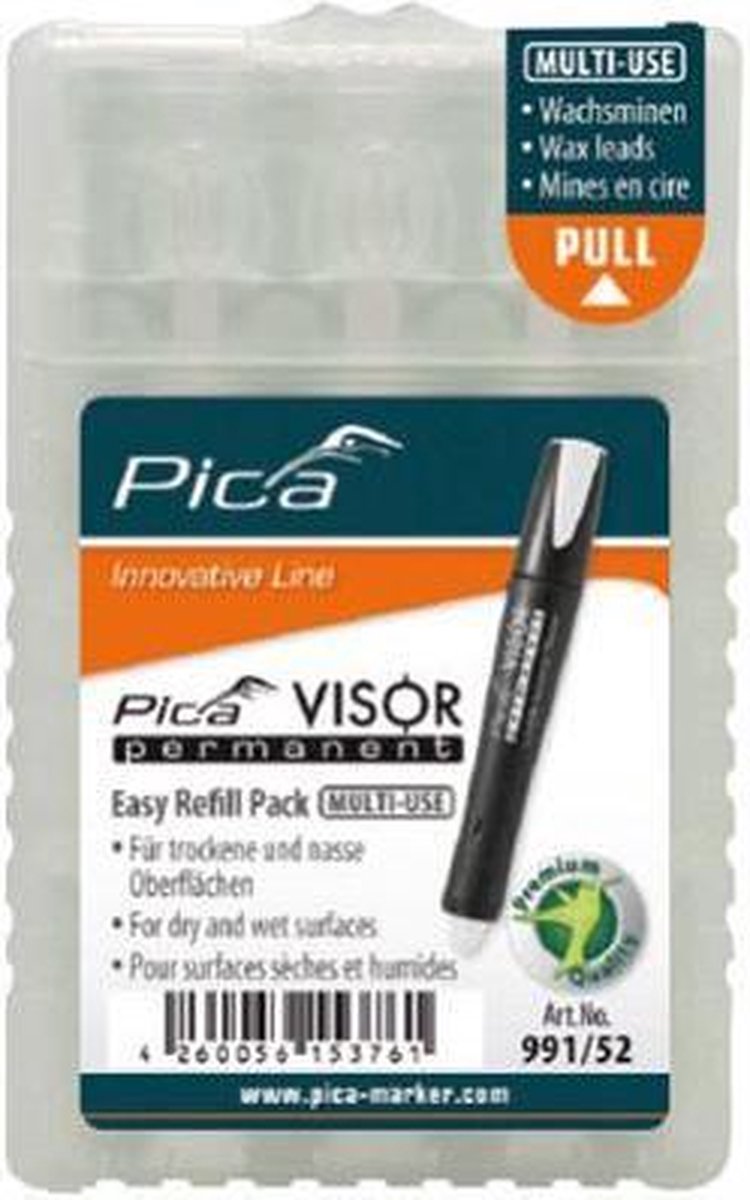 PICA 991/40 VISOR PERMANENT NAVULLING WIT