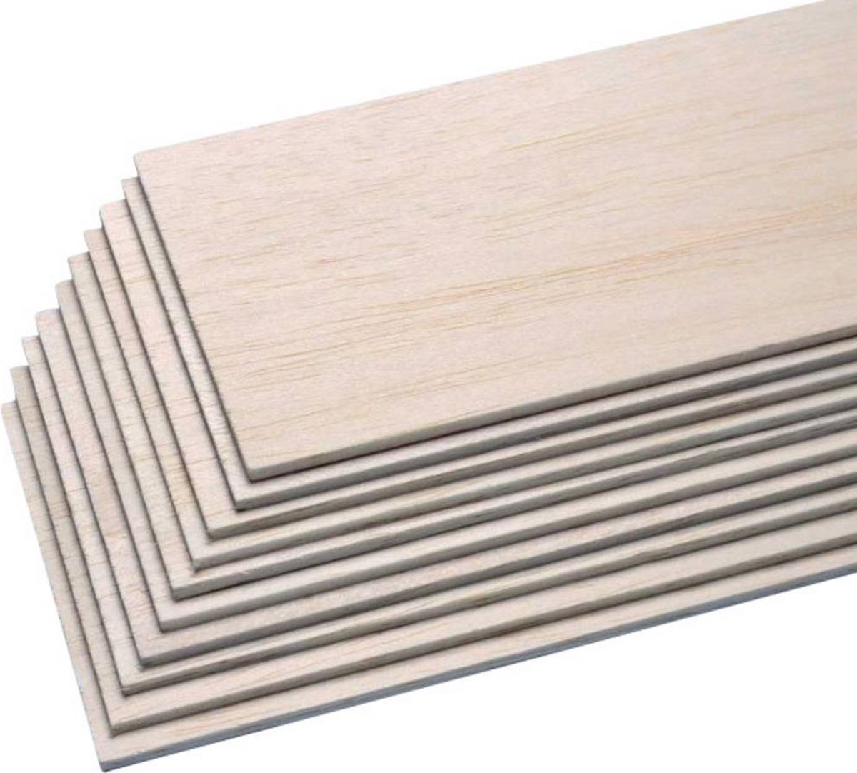 Pichler Balsahout plank C6440 (l x b x h) 1000 x 100 x 1.5 mm 10 stuk(s)