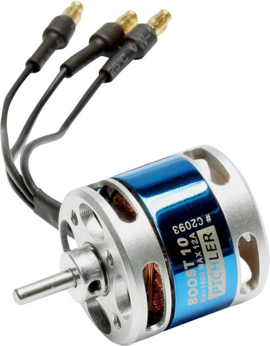 Pichler Boost 10 Brushless elektromotor voor vliegtuigen kV (rpm/volt): 1400