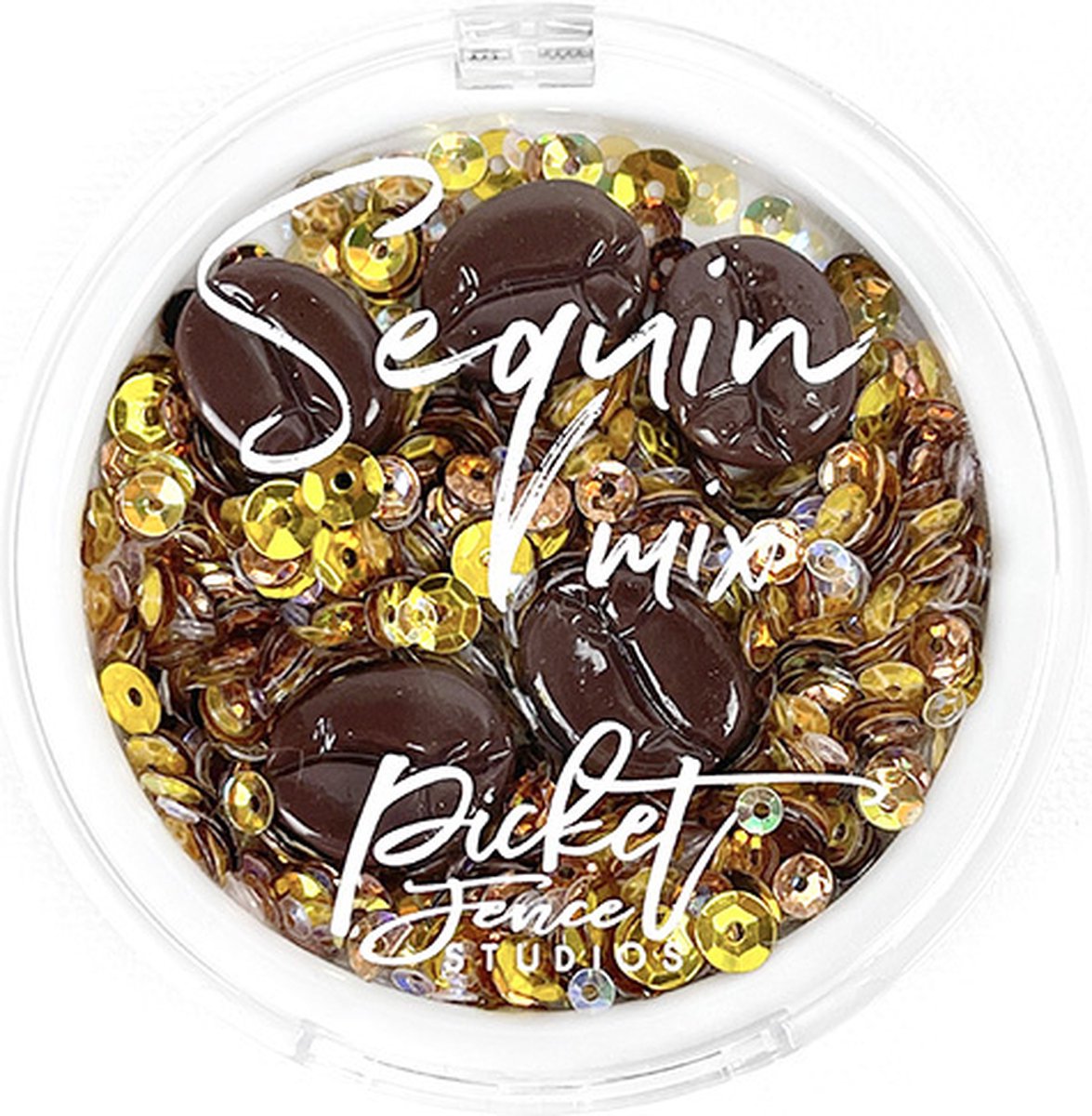 Coffee Beans Sequin Mix (SQC-125)