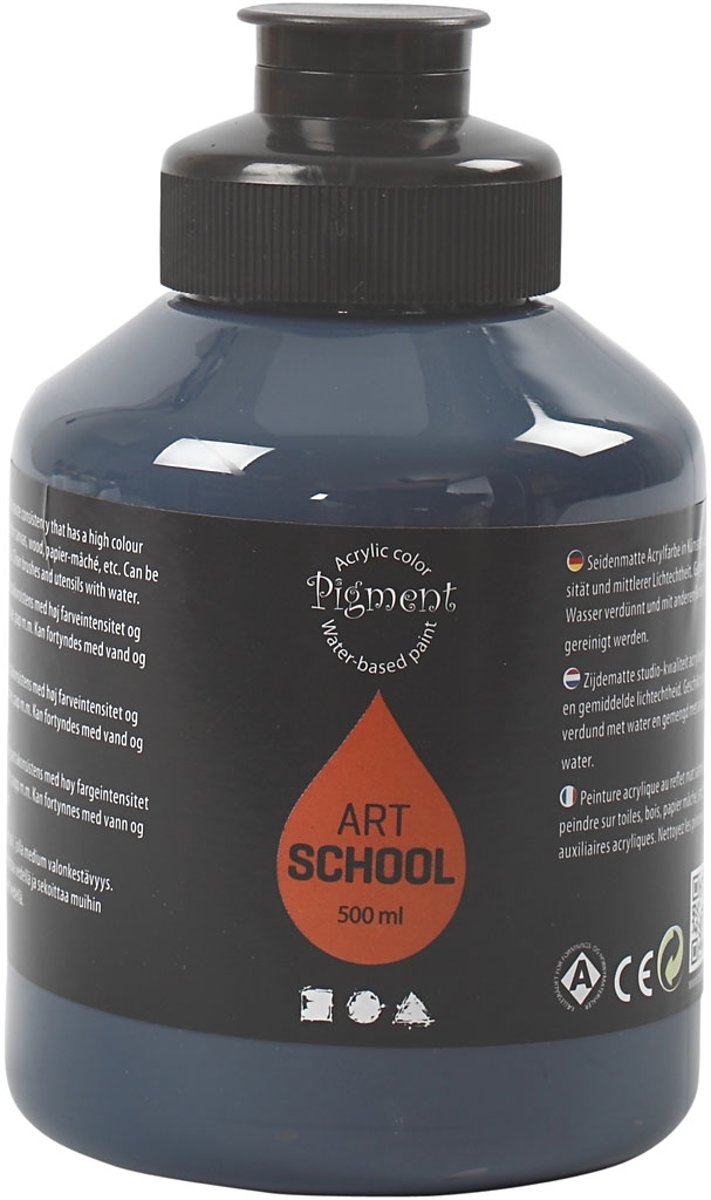 Pigment Art School, indigo, 500 ml